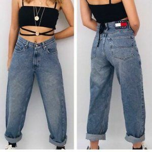 mom jeans tommy jeans